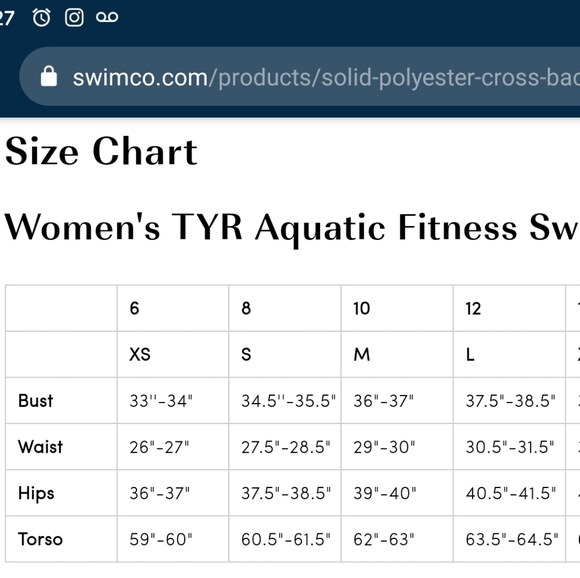 TYR X Lap Polyester Swimsuit - Picture 12 of 12